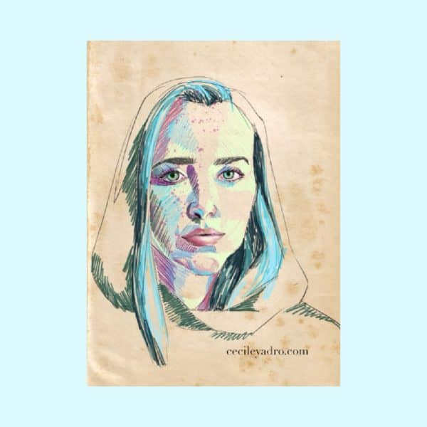 Digital sketchy portraits class