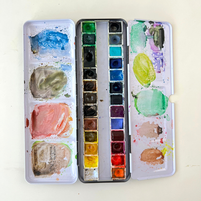 8 types of watercolor paint