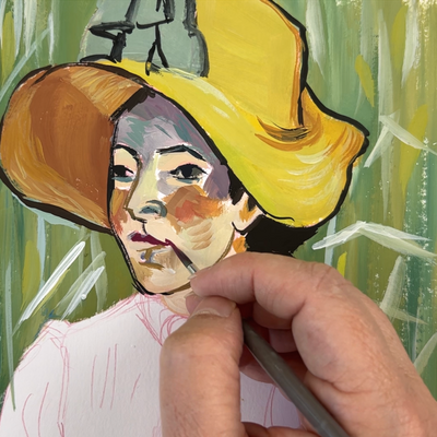 Should you prime before gouache paint? 