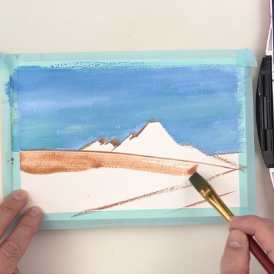 7 tips for successful gouache landscapes