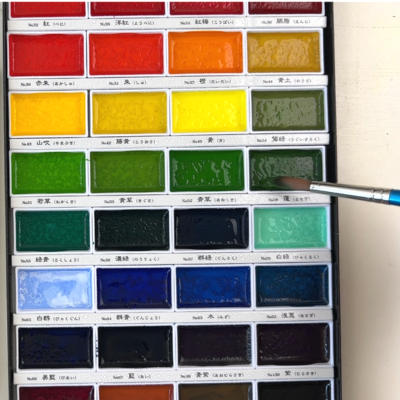 Kuretake Gansai Tambi Watercolor Paints - How Good Are They? ￼