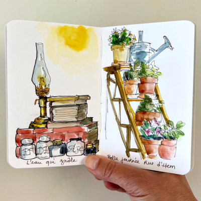 Arteza Watercolor Sketchbooks - Best sketchbooks for watercolor by