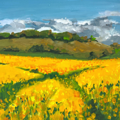 Mastering Gouache Landscape Painting